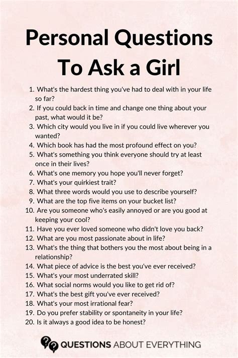 what to ask a girl|288+ Questions to Ask a Girl (To Make Her Like You!).